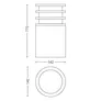Philips Hue White Lucca Outdoor Wegeleuchte anthrazit