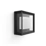 Philips Hue White and Color Ambiance Econic Outdoor quadratische Wandleuchte schwarz