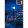 Philips Hue White and Color Ambiance Econic Outdoor Wegeleuchte schwarz