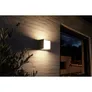 Philips Hue White Fuzo Outdoor einstrahlige Wandleuchte schwarz