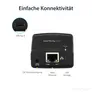 StarTech.com Netzwerk Printserver USB 2.0, LAN