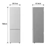 LG GBBS312APY Kühl-Gefrierkombination 186 cm Höhe EEK A Silber