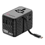 Verbatim 30191 Charge 'n' Travel GaN III Universal Reiseadapter 100W