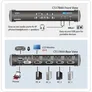 Aten CS-1784A 4-Port USB2.0/DVI KVM Switch 4 Rechner/1Arbeitsplatz