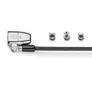 Kensington ClickSafe 2.0 Universelles 3-in-1 Laptopschloss (Master Keyed FT)