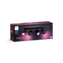 Philips Hue White and Color Ambiance Fugato schwarz 4er-Spot
