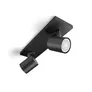 Philips Hue White Ambience Runner Doppelspot schwarz