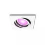 Philips Hue White and Color Ambiance Centura Einbauspot eckig weiß