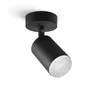 Philips Hue White and Color Ambiance Fugato schwarz 1er-Spot