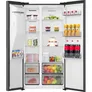 Hisense RS5P528STFE Hi5 Sidy-by-Side Kühl-/Gefrier-Kombination, schwarz