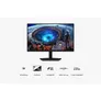Samsung Odyssey G80HF LS27HG806EFXEN 27 Zoll 5K 16:9 360 Hz Dual Mode Gaming Monitor