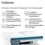 HP LaserJet Pro MFP 4113dwg S/W-Laserdrucker Scanner Kopierer USB LAN WLAN