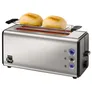 Unold 38915 Onyx Duplex Doppel-Langschlitz-Toaster Edelstahl
