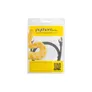 Python Patchkabel mit Cat.7 Rohkabel S/FTP PiMF halogenfrei 2m schwarz