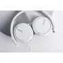 Sony MDR-ZX110AP On Ear Kopfhörer - Headsetfunktion faltbar Weiß