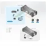 Aten CS1922 KVMP Switch 4K DP/Audio/USB3.0 Surround Sound Audio 1 Benutzer