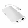 Satechi USB-C Hub Multi-Port Adapter 4K Silber