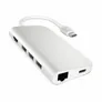 Satechi USB-C Hub Multi-Port Adapter 4K Silber
