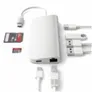 Satechi USB-C Hub Multi-Port Adapter 4K Silber