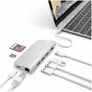 Satechi USB-C Hub Multi-Port Adapter 4K Silber