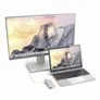 Satechi USB-C Hub Multi-Port Adapter 4K Silber
