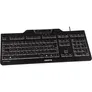 Cherry KC 1000 SC Keyboard mit Smart Card Reader USB schwarz