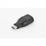 Digitus USB 3.0 Adapter Typ-C zu Typ-A St./Bu. schwarz