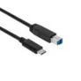 Club 3D USB 3.1 Kabel 1m Typ-C zu Typ-B Gen2 St./St. schwarz