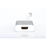 DIGITUS USB 3.0 Adapter 0,2m Typ-C zu HDMI 4K Grafik weiss