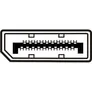 DIGITUS Displayport 1.1a Kabel 2m mini DP zu DP St./St. weiss