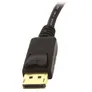 Startech Displayport Adapter 0,15m DP zu DVI HDTV passiv St./Bu. schwarz