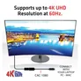 Club 3D DisplayPort 1.4 Adapter DP zu HDMI 2.0a HDR aktiv St./Bu. schwarz