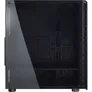 Inter-Tech CXC2 Midi Tower ATX Gaming Gehäuse Seitenfenster, blaue LED