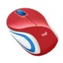 Logitech M187 Kabellose Maus Rot