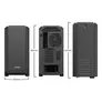 be quiet! Silent Base 601 Schwarz Midi Tower Gaming Gehäuse Glasfenster gedämmt