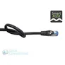 Good Connections 0,5m RNS Patchkabel SmartFLEX CAT6A S/FTP PiMF schwarz