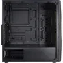 Inter-Tech Thunder Midi Tower ATX Gaming Gehäuse Seitenfenster
