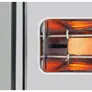 Bosch TAT7S45 Kompakt-Toaster 4-Schlitz grau schwarz