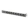 DIGITUS DN-95410 Aluminium 8-fach Steckdosenleiste 1HE