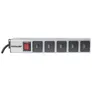 Intellinet Steckdosenleiste mit 16 USB-Ladeports, vertikale Rackmontage