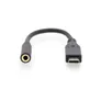 DIGITUS USB Type-C™ Audio Adapter / Konverter, Type-C™/St auf 3.5mm Klinke/Bu