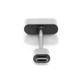 DIGITUS USB Type-C™ Adapter / Konverter, Type-C™ auf USB Type-C™ + 3.5mm Klinke