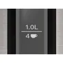 Bosch TWK3P420 Wasserkocher, DesignLine, kabellos 1,7 l, 2.400 W, edelstahl