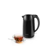 Bosch TWK3P423 Wasserkocher kabellos, DesignLine 1,7 l, 2.400 W, schwarz