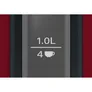Bosch TWK3P424 Wasserkocher, DesignLine, kabellos 1,7 l, 2.400 W, rot
