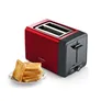 Bosch TAT4P424DE Kompakt Toaster, DesignLine, rot