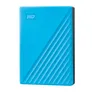 WD My Passport 4 TB 2.5 Zoll USB 3.0 Micro-B (5Gb/​s) Blau externe Festplatte HDD