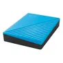 WD My Passport 4 TB 2.5 Zoll USB 3.0 Micro-B (5Gb/​s) Blau externe Festplatte HDD