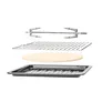 Gastroback 42814 Design Bistro Ofen Bake & Grill Edelstahl Mini-Backofen