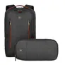 Wenger City Upgrade Notebook Rucksack 14,1"- 15,6" Zoll + Crossbody-Tasche grau